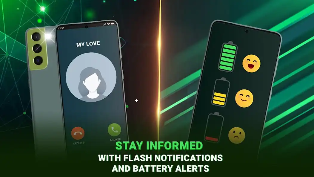 Play Flash  Battery Notification  and enjoy Flash  Battery Notification with UptoPlay