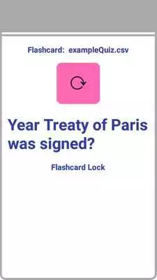 Play Flashcard Lock