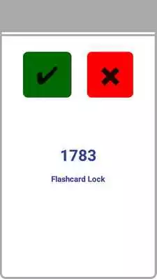 Play Flashcard Lock