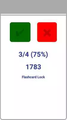 Play Flashcard Lock