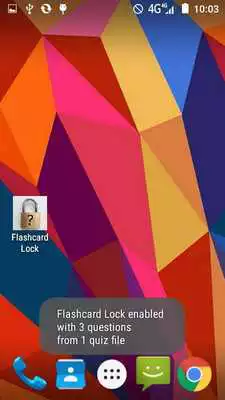 Play Flashcard Lock