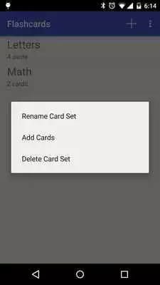 Play Flashcards Application