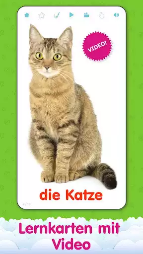 Play Flashcards for Kids in German