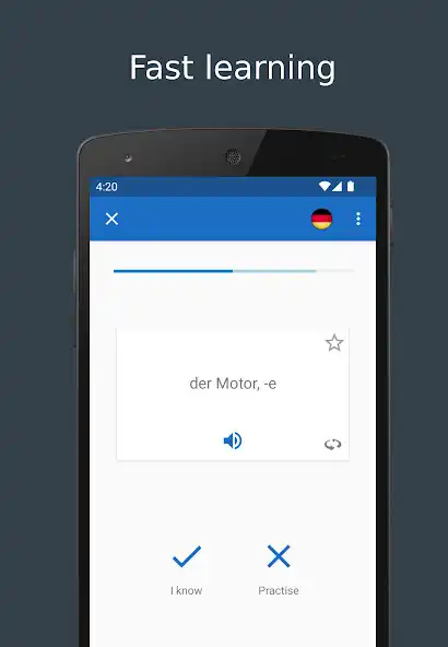 Play FlashCards: German - English  and enjoy FlashCards: German - English with UptoPlay