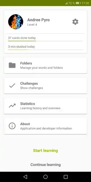 Play Flashcards, Learn words  and enjoy Flashcards, Learn words with UptoPlay