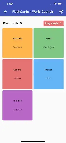 Play Flash Cards Study as an online game Flash Cards Study with UptoPlay