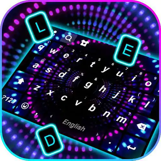 Play Flash Color Light Keyboard Background APK