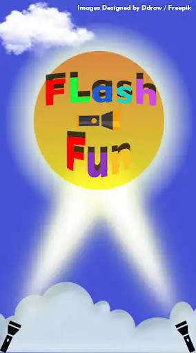 Play Flash Fun - Aplicativo de Lanterna divertido  and enjoy Flash Fun - Aplicativo de Lanterna divertido with UptoPlay