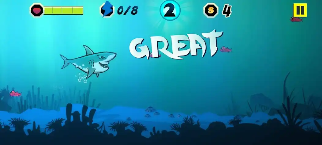 Play Flashing Shark  and enjoy Flashing Shark with UptoPlay