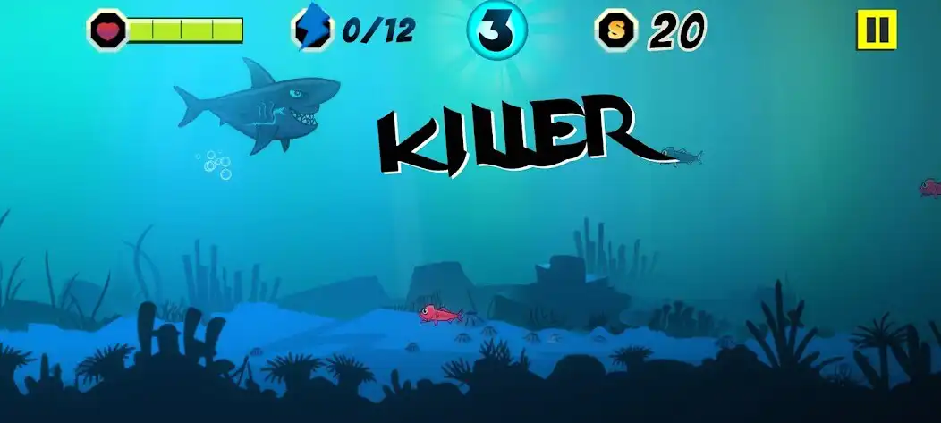 Play Flashing Shark as an online game Flashing Shark with UptoPlay