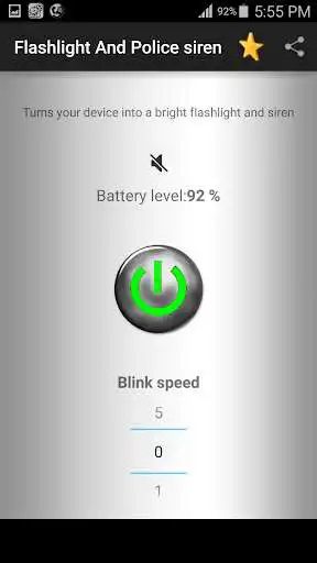 Play Flashlight And Police Siren as an online game Flashlight And Police Siren with UptoPlay