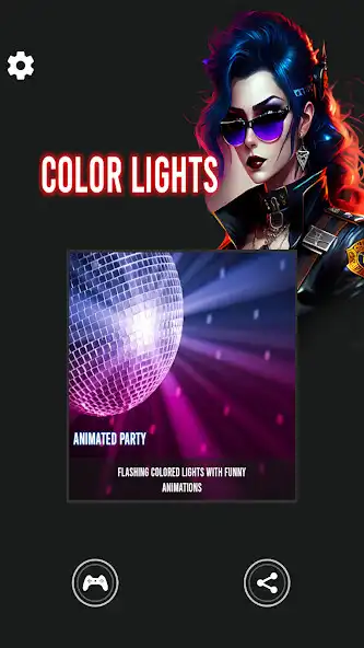 Play Flashlight: Color Light Screen  and enjoy Flashlight: Color Light Screen with UptoPlay