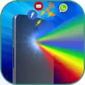 Free play online Flashlight color notification APK