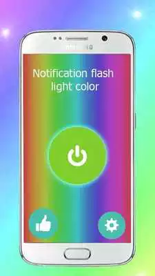 Play Flashlight color notification
