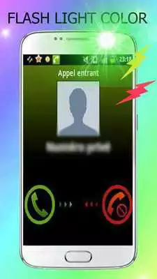 Play Flashlight color notification