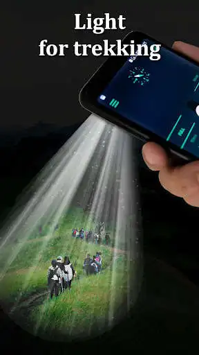 Play Flashlight - Flash alerts, brightest flashlight  and enjoy Flashlight - Flash alerts, brightest flashlight with UptoPlay