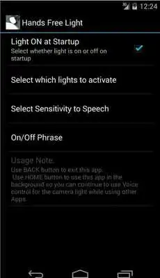 Play Flashlight - Hands Free