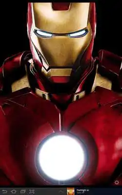 Play Flashlight Iron Man