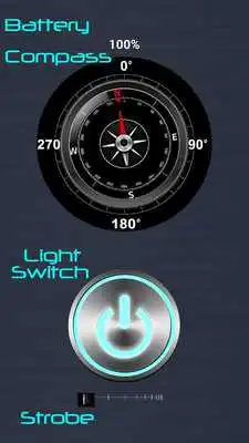 Play Flashlight LG Compass
