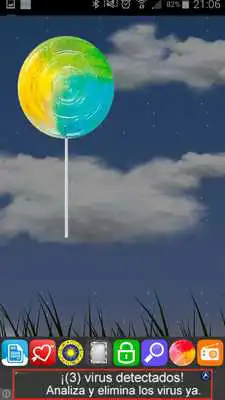 Play FlashLight Lollipop LED Galaxy