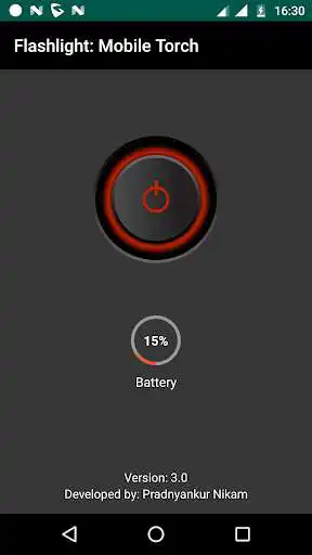 Play Flashlight Mobile Torch as an online game Flashlight Mobile Torch with UptoPlay
