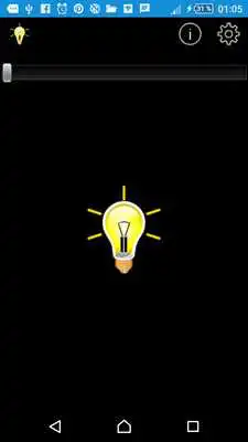 Play flash-light no intensive advertising.