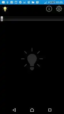 Play flash-light no intensive advertising.