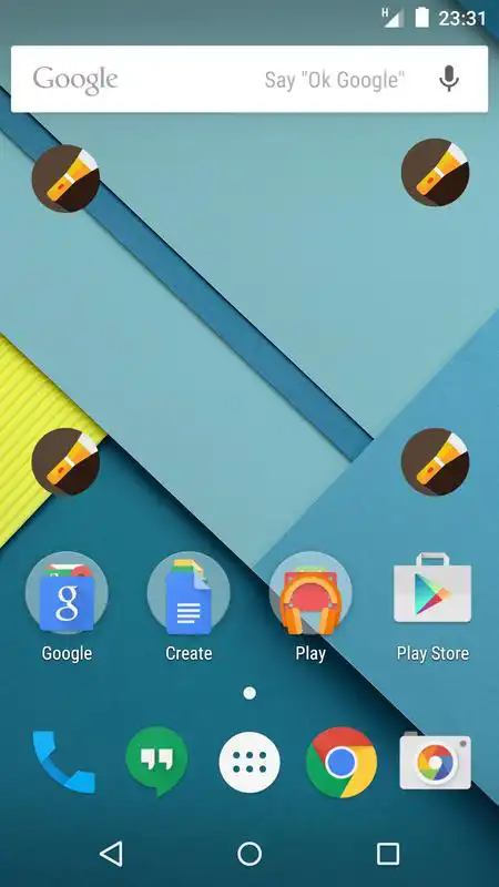 Play Flash Light Torch Widget