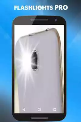 Play Flashlight with compass alert