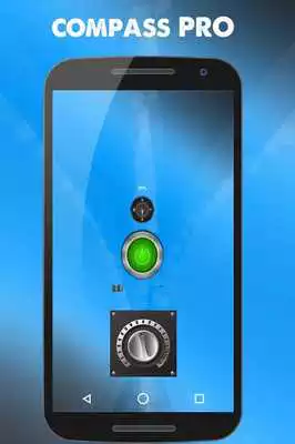 Play Flashlight with compass alert