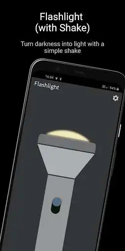 Play Flashlight (with Shake)  and enjoy Flashlight (with Shake) with UptoPlay