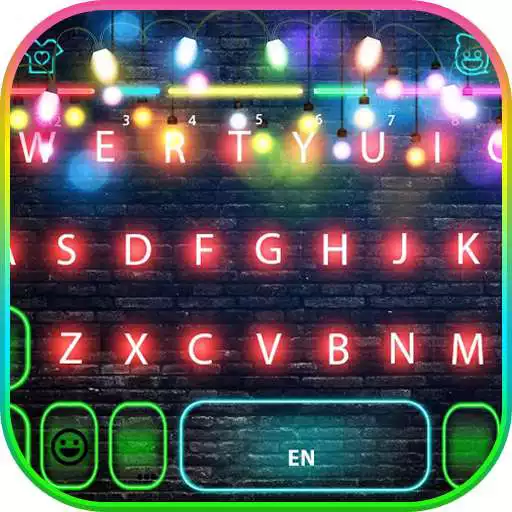 Play Flash Neon Light Keyboard Theme APK