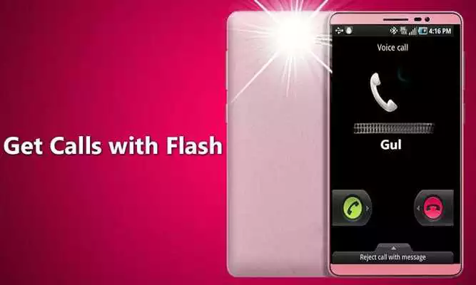 Play Flash On Call Flashlight App