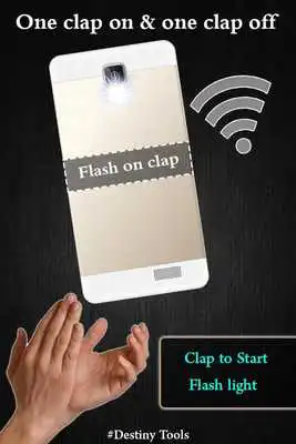 Play Flash on clap