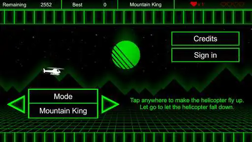 Play Flash the Classic Helicopter Game as an online game Flash the Classic Helicopter Game with UptoPlay