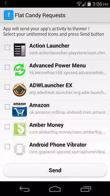 Play Flat Candy Icon Requests