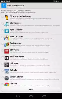 Play Flat Candy Icon Requests