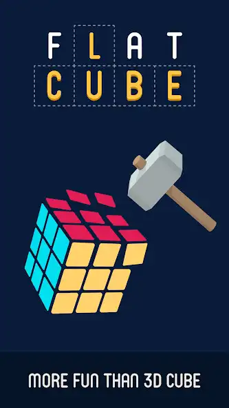 Play Flat Cube  and enjoy Flat Cube with UptoPlay