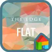 Free play online Flat Edge LINE Launcher theme APK