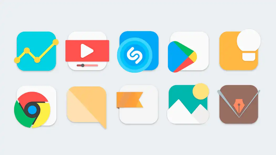Play Flat Evo - Icon Pack as an online game Flat Evo - Icon Pack with UptoPlay