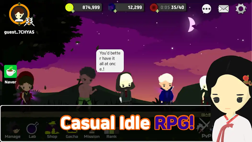 Play Flat Heroes : Idle Casual RPG  and enjoy Flat Heroes : Idle Casual RPG with UptoPlay