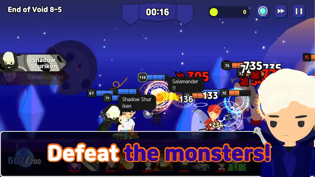 Play Flat Heroes : Idle Casual RPG as an online game Flat Heroes : Idle Casual RPG with UptoPlay