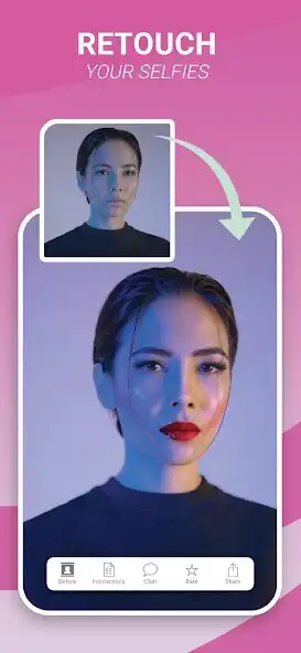 Play Flatters - Photo Edits By Pros as an online game Flatters - Photo Edits By Pros with UptoPlay
