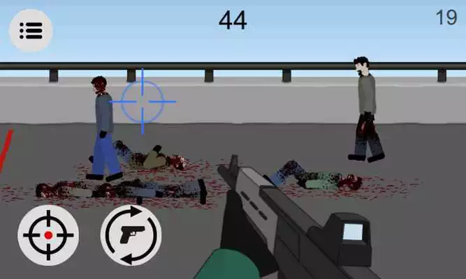 Play Flat Zombies: Bridge