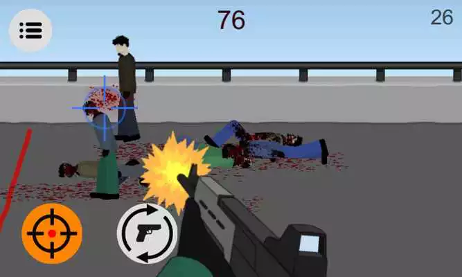 Play Flat Zombies: Bridge