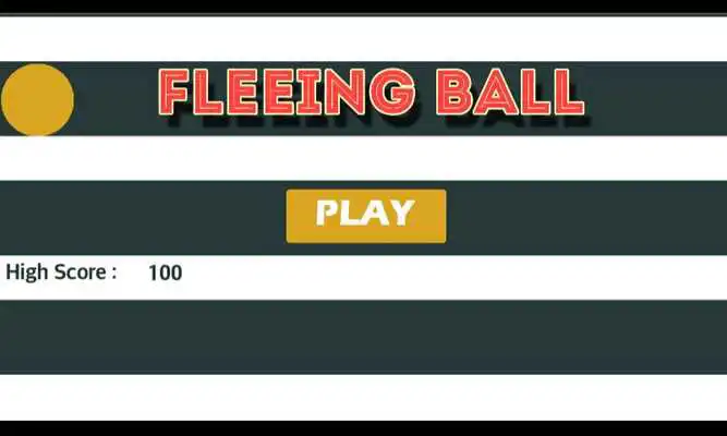 Play Fleeing Ball Play Fleeing Ball