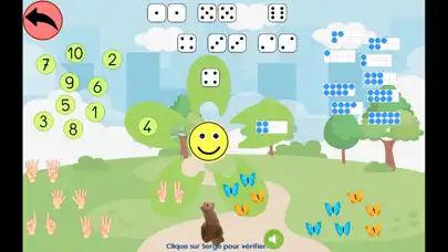 Play Fleurs des nombres 10 as an online game Fleurs des nombres 10 with UptoPlay
