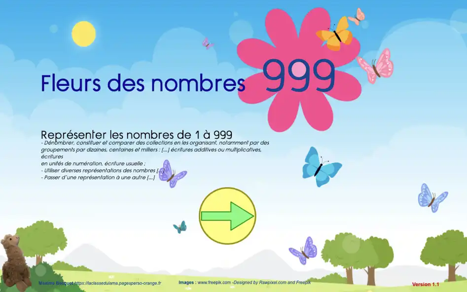 Play Fleurs des nombres 999  and enjoy Fleurs des nombres 999 with UptoPlay