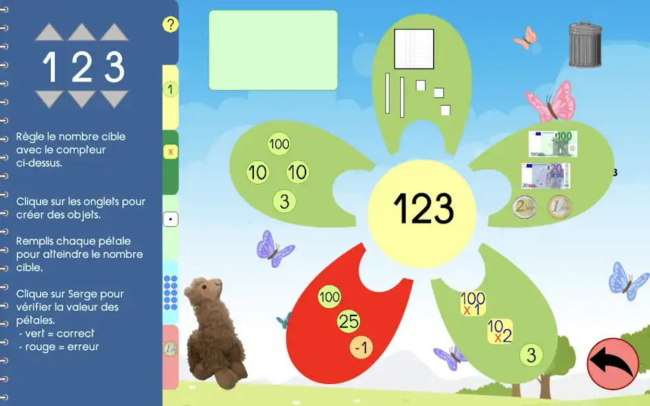 Play Fleurs des nombres 999 as an online game Fleurs des nombres 999 with UptoPlay