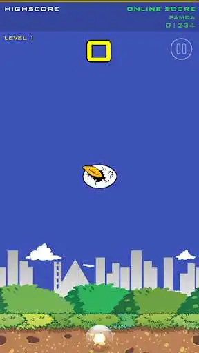Play Flick Egg 2 - Shoot the bird as an online game Flick Egg 2 - Shoot the bird with UptoPlay